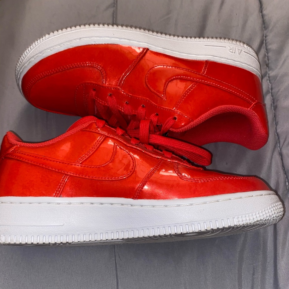 Hot pink Air Force ones 6.5